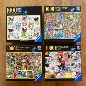 4 Ravensburger Puzzle Bundle 🧩🧩🧩🧩